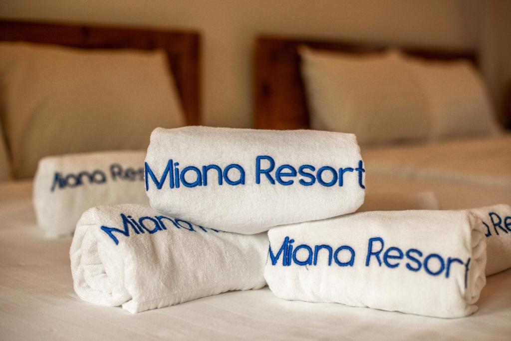 Postel nebo postele na pokoji v ubytování Miana Resort Phu Quoc