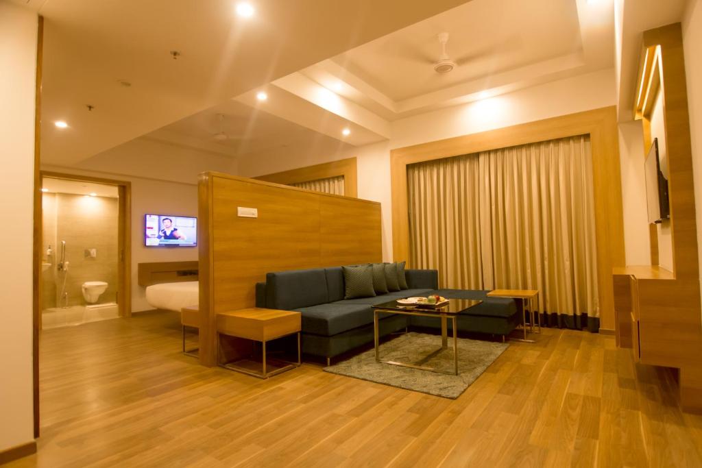 Posezení v ubytování Lemon Tree Hotel, Sector 60, Gurugram