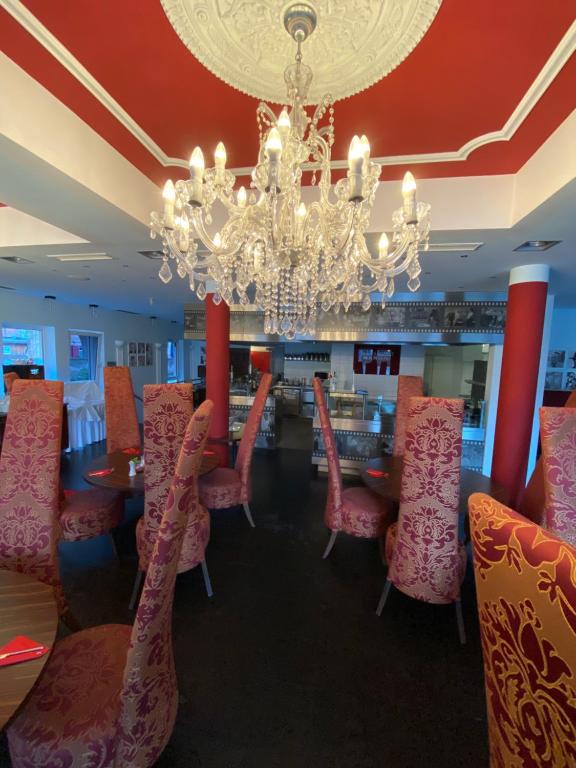 Posezení v ubytování CineHotel Maroni
