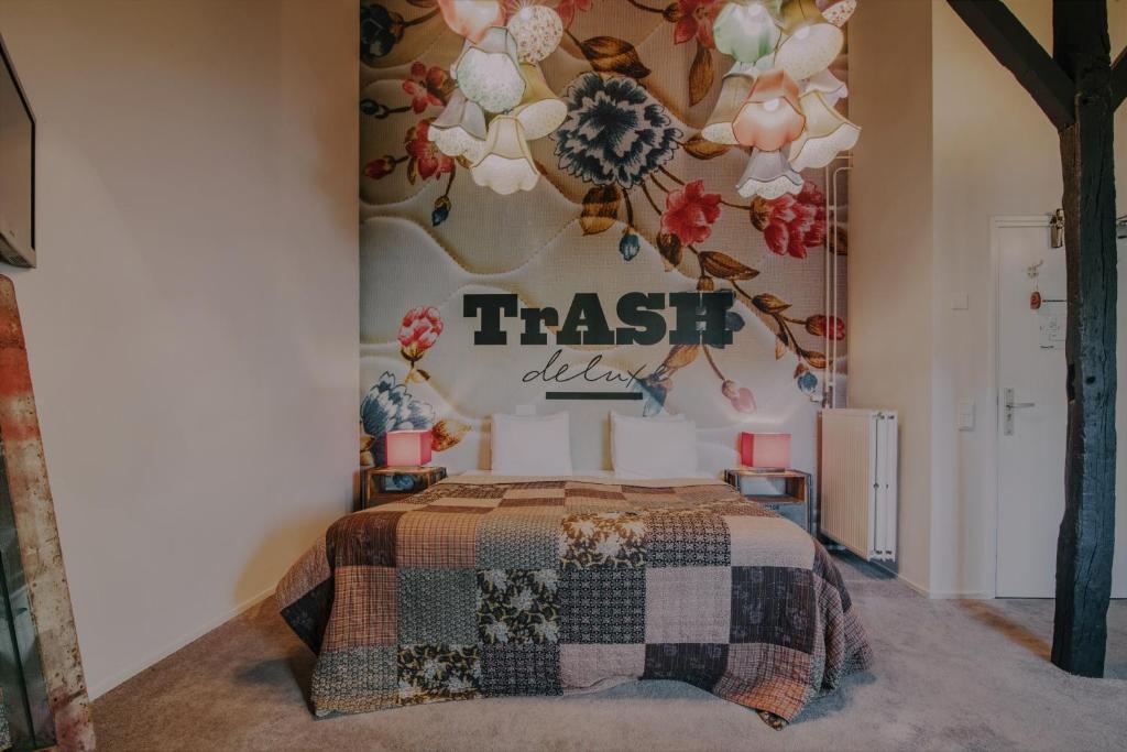 Posezení v ubytování Hotel Trash Deluxe