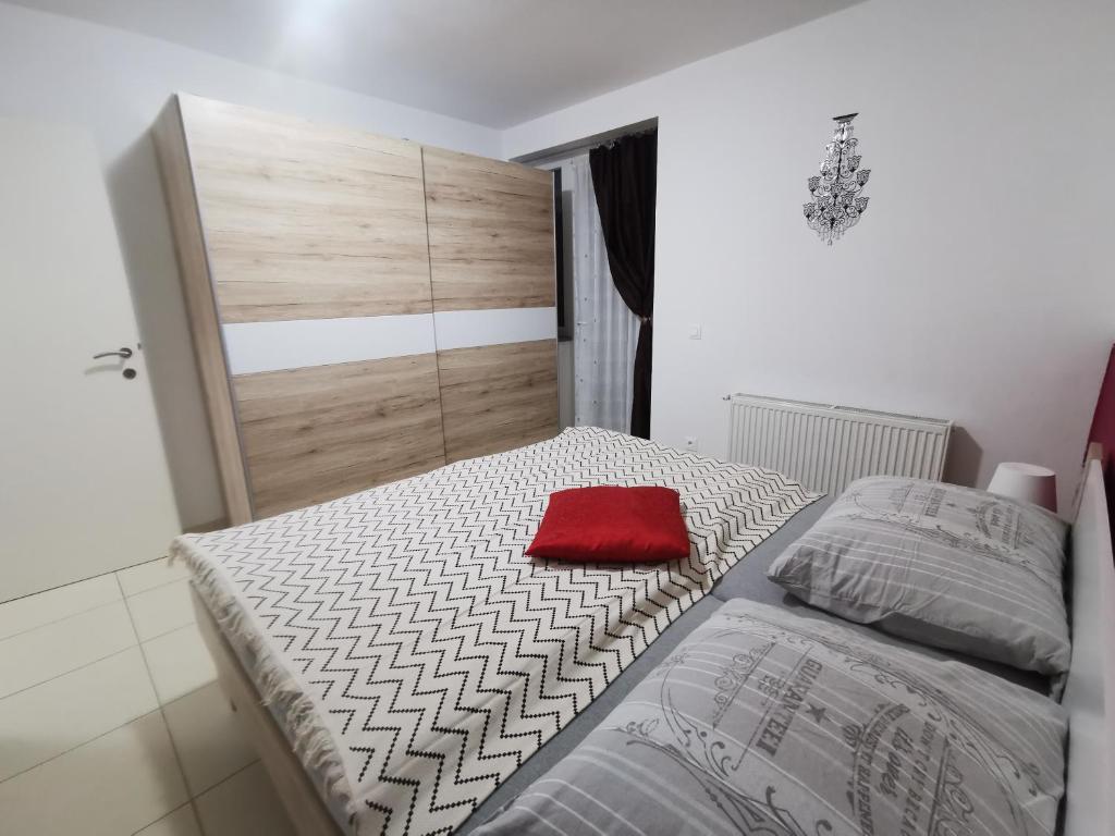 Postel nebo postele na pokoji v ubytování Apartments Violeta