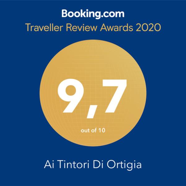 Certifikát, ocenenie alebo iný dokument vystavený v ubytovaní Ai Tintori Di Ortigia