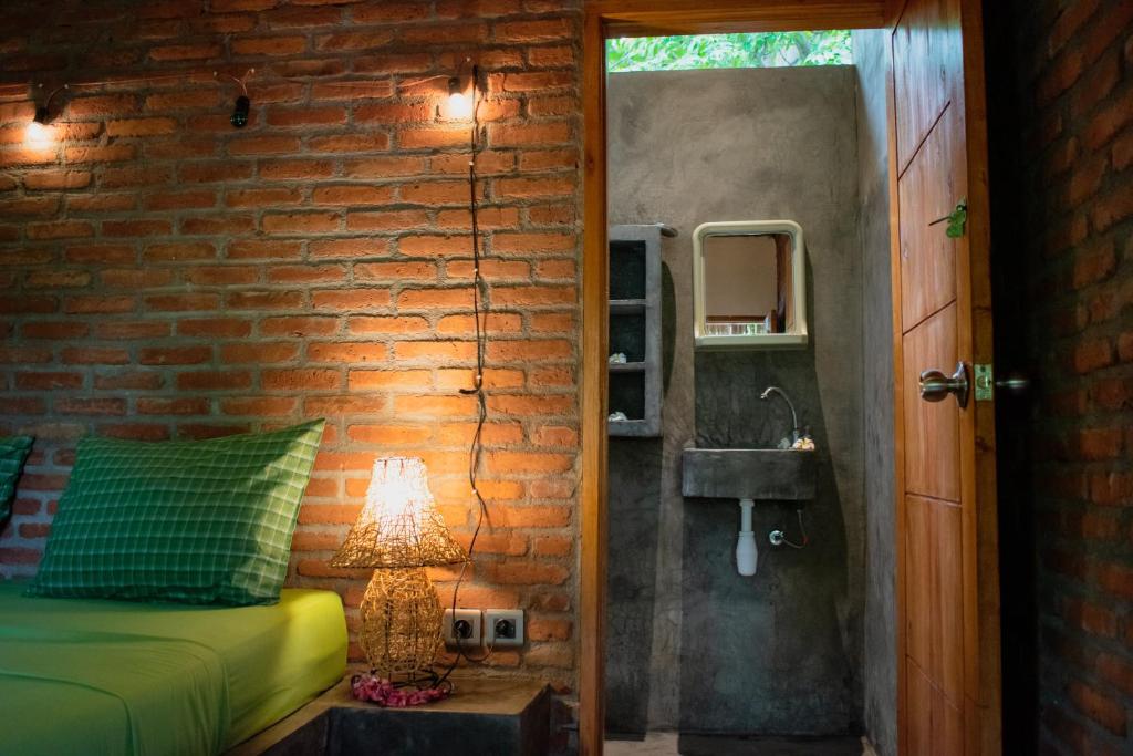 Posezení v ubytování Jati Village, Party Hostel and Bungalows