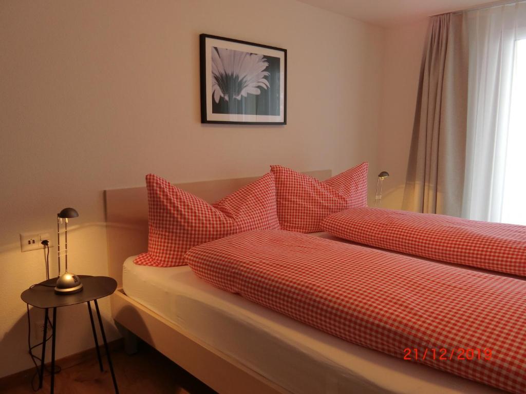 Letto o letti in una camera di Chalet Raufthubel