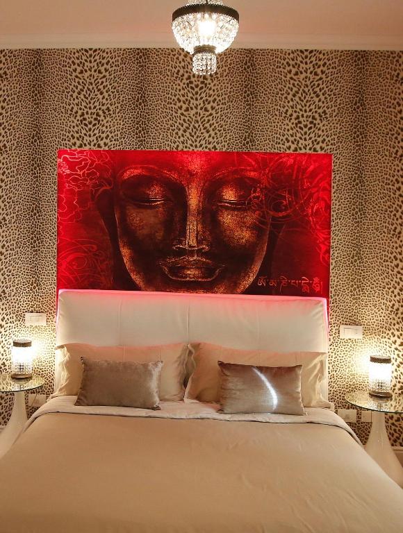 Postel nebo postele na pokoji v ubytování Luxury Suite