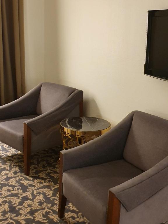 Posezení v ubytování Ariston Hotell