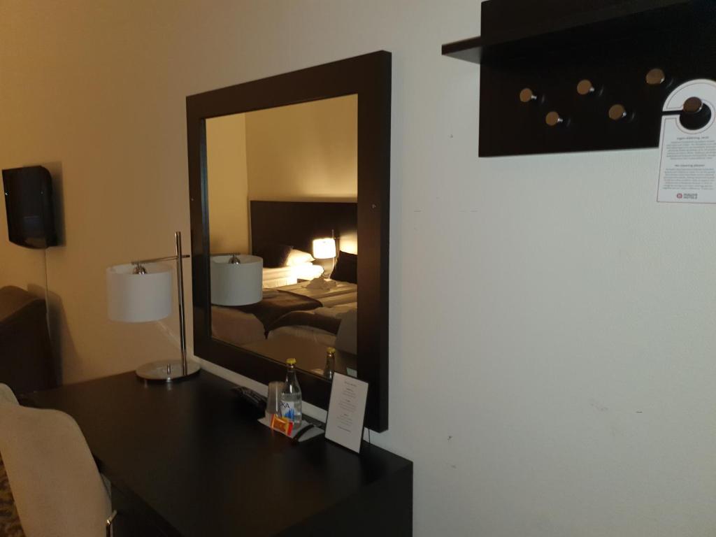 Posezení v ubytování Ariston Hotell