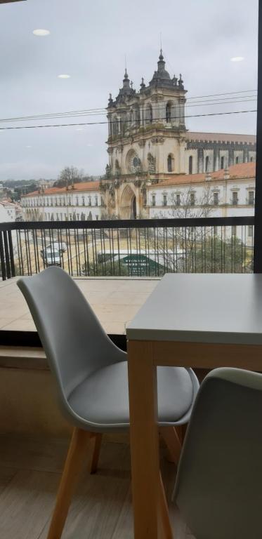 Uma varanda ou terraço em Hotel Santa Maria