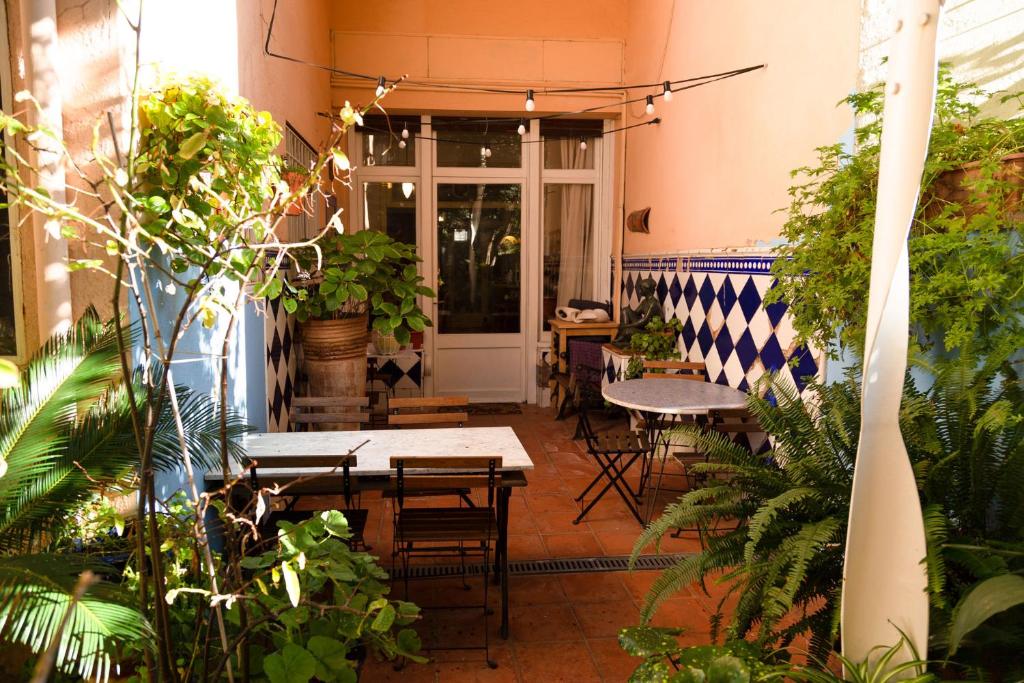 Vonkajšia záhrada v ubytovaní 1900 B&B Terrassa