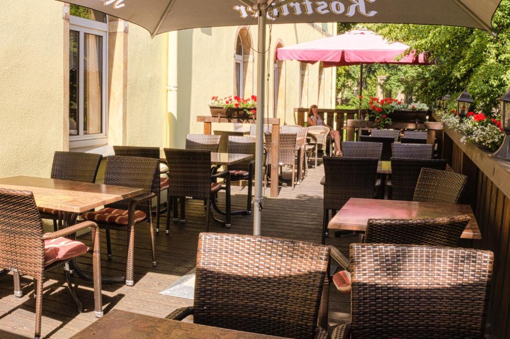 Restaurace v ubytování Hotel zur Post in Wurzen