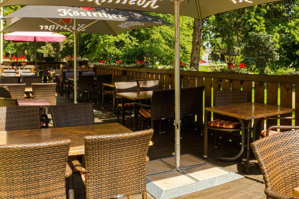 Restaurace v ubytování Hotel zur Post in Wurzen