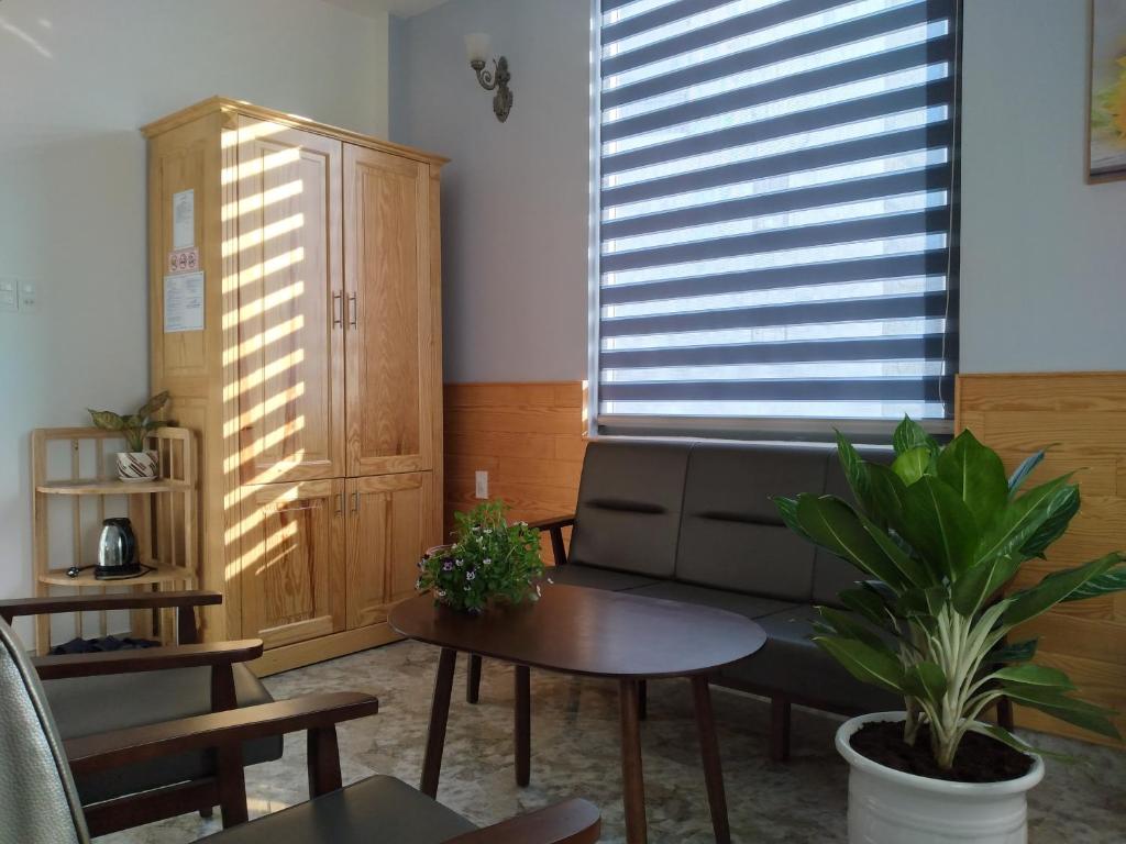 Posezení v ubytování Luan'S Villa