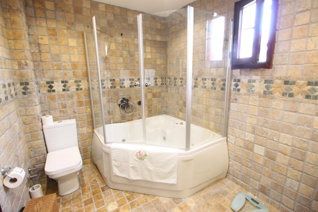 Koupelna v ubytování Villa Cosy