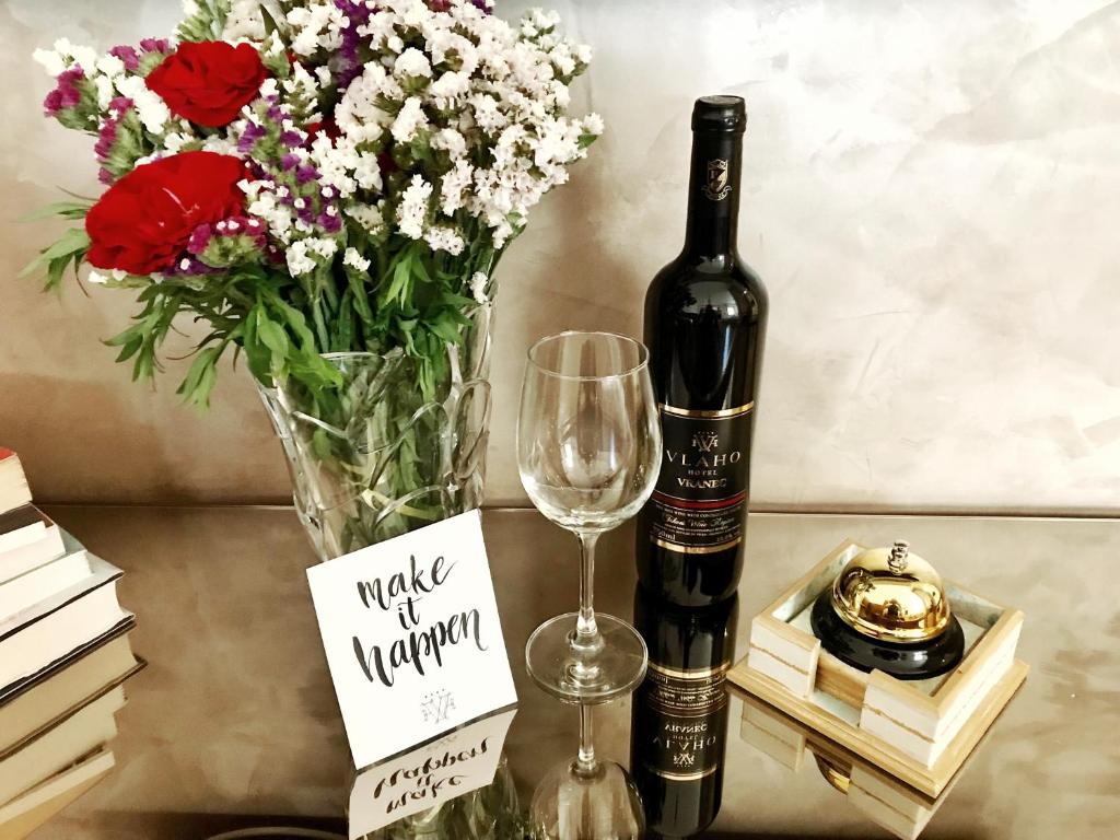 Nápoje v ubytování Hotel Vlaho