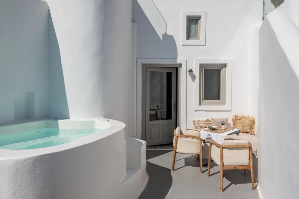 Posezení v ubytování Cocoon Suites