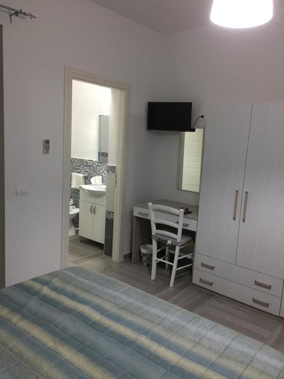 Kuchyň nebo kuchyňský kout v ubytování B&b villa Arena