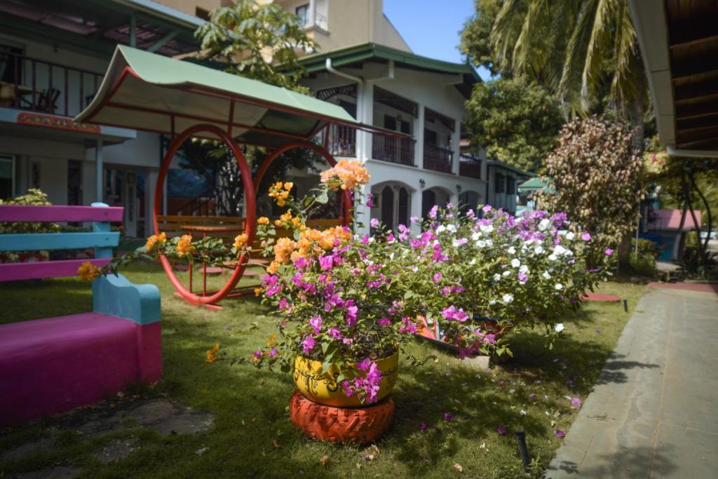 Zahrada ubytování Hotel Marielos