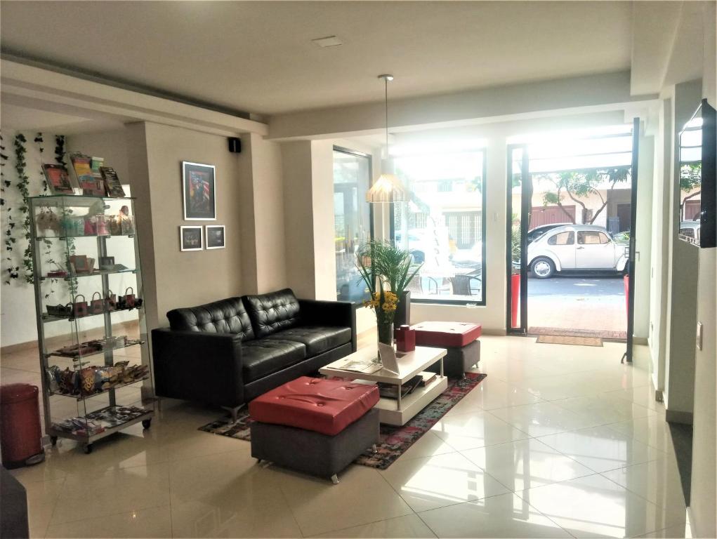 Posezení v ubytování Hotel Quinta Avenida