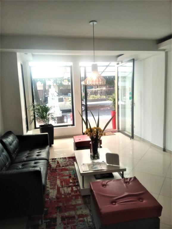 Posezení v ubytování Hotel Quinta Avenida
