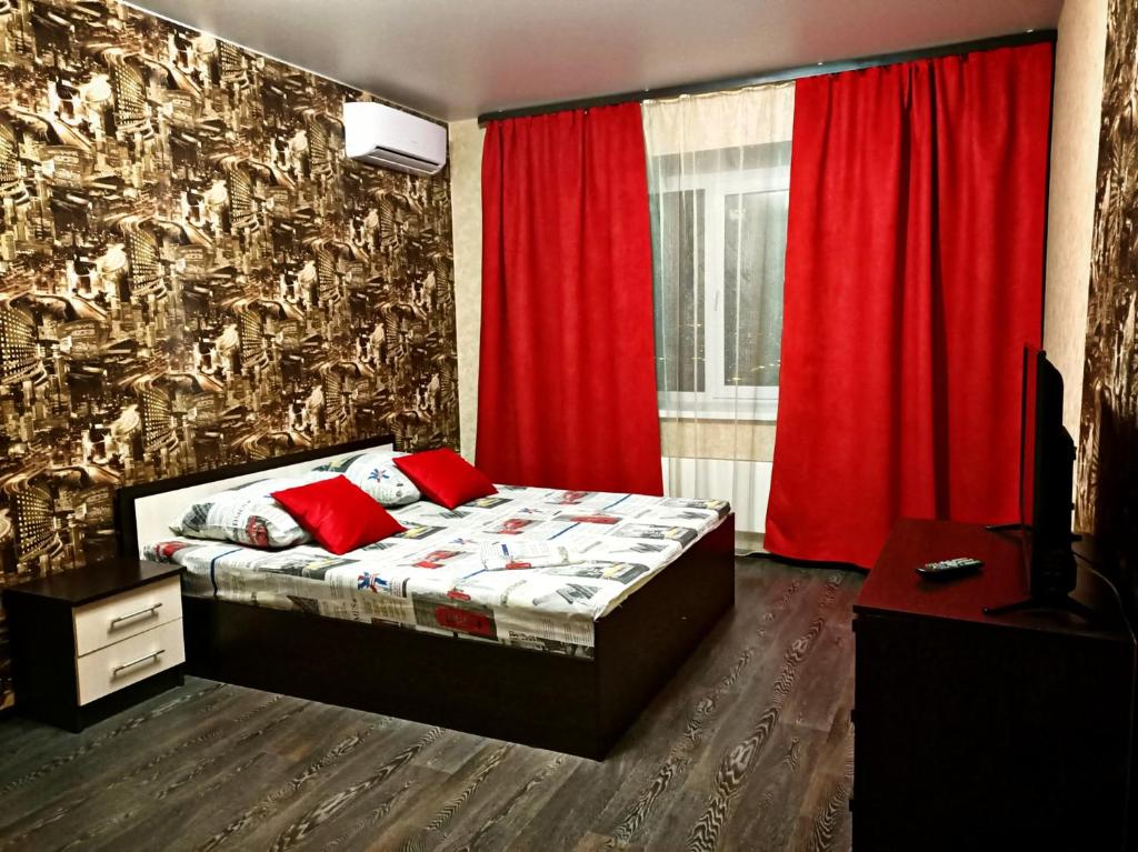 Krevet ili kreveti u jedinici u objektu Apartment on Begovaya