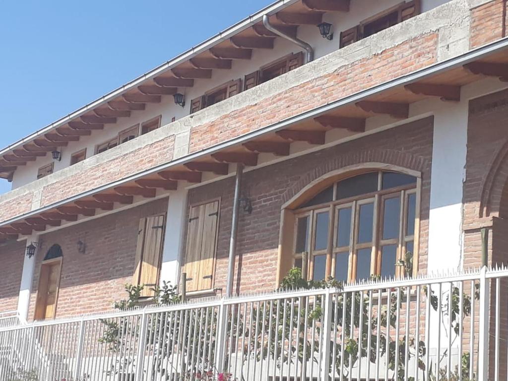 Budova, kde se aparthotel nachází