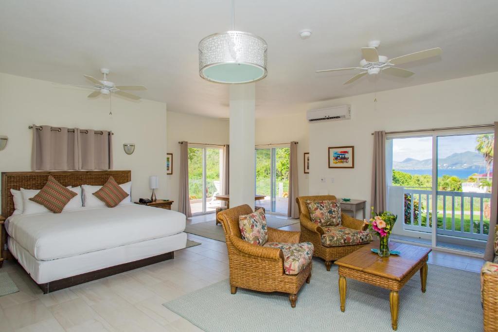 Posezení v ubytování Mount Nevis Hotel