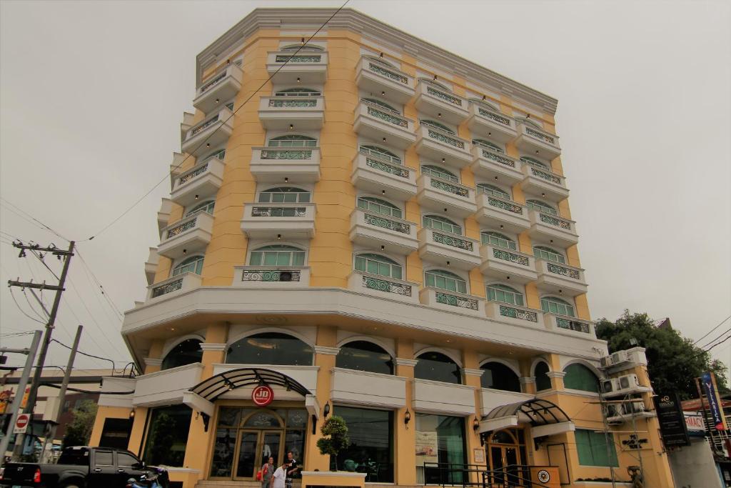 Budova, kde se hotel nachází