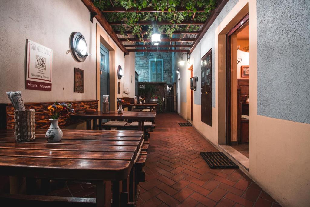 Restaurace v ubytování Apartments Pri Mari