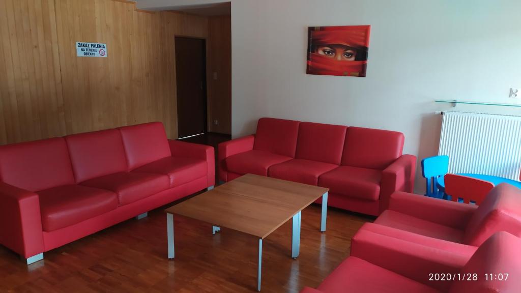 Posedenie v ubytovaní Zawoja1560 Apartamenty przy Aptece