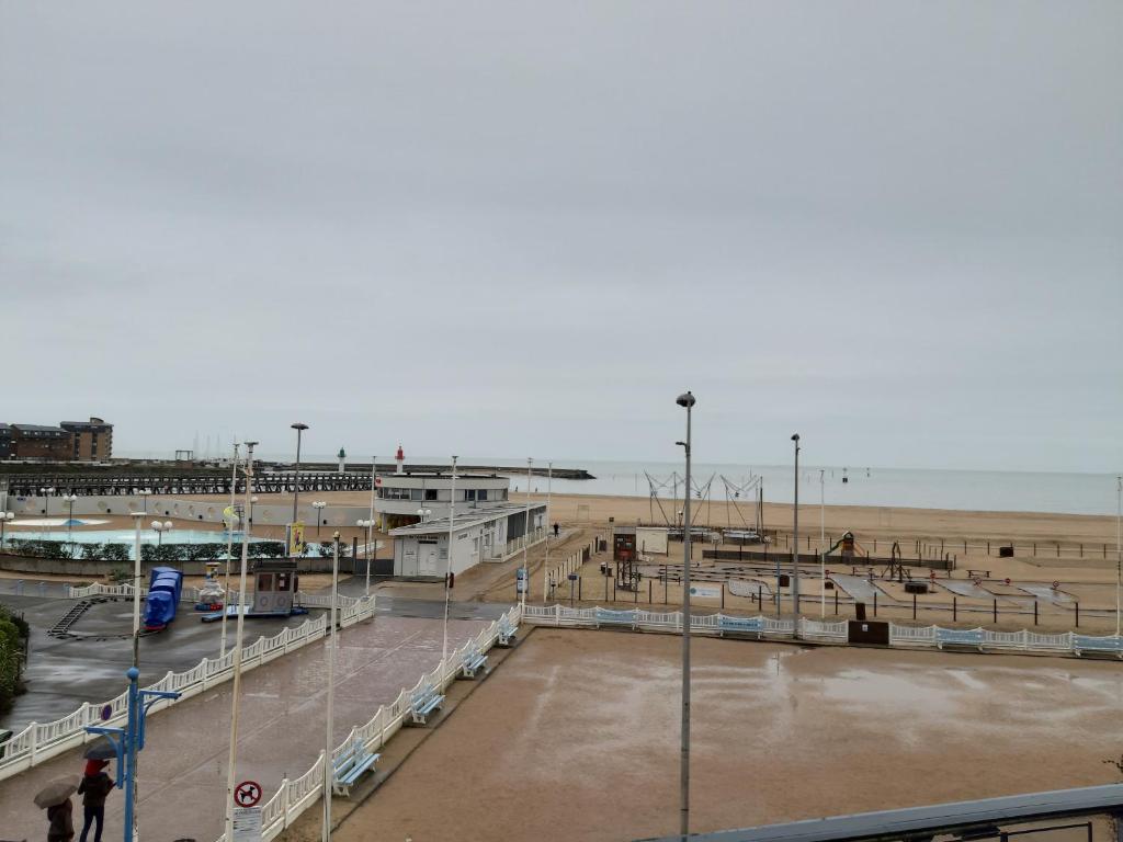 Общий вид на море или вид на море из отеля