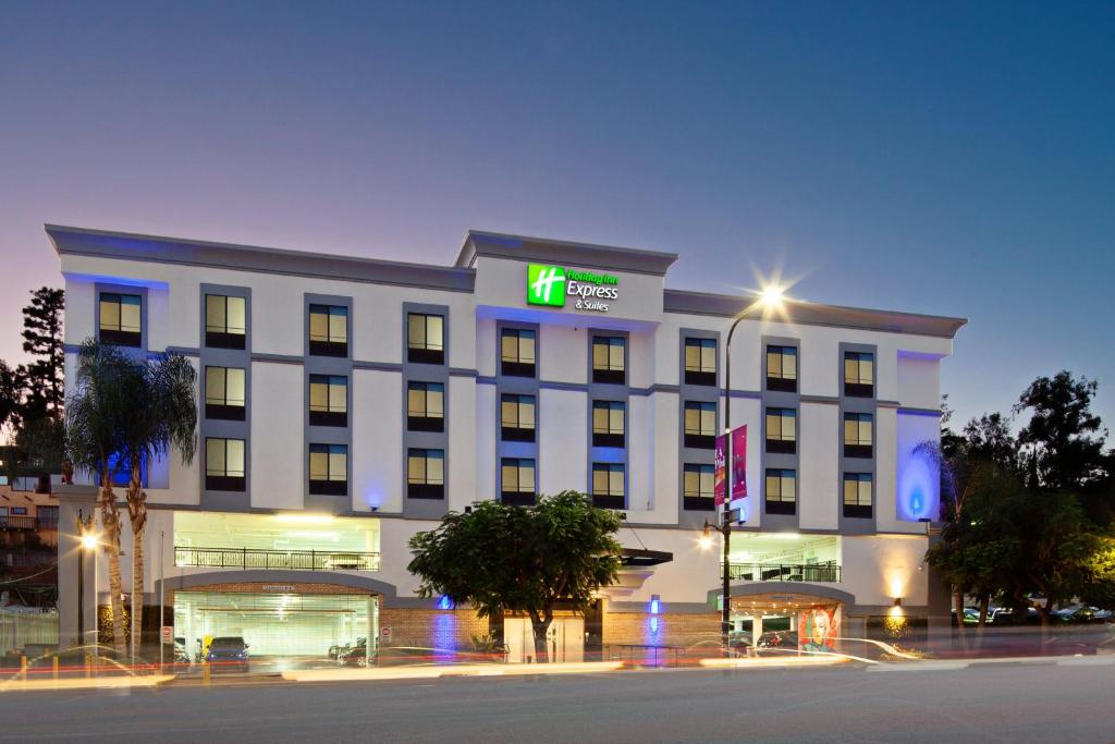 a hotel with a sign on the front of it at Holiday Inn Express Hollywood Walk of Fame, an IHG Hotel in Los Angeles