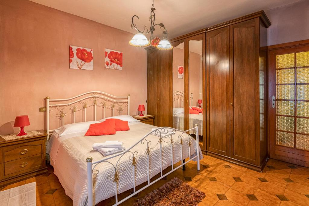 Postel nebo postele na pokoji v ubytování B&B Borgo Antico