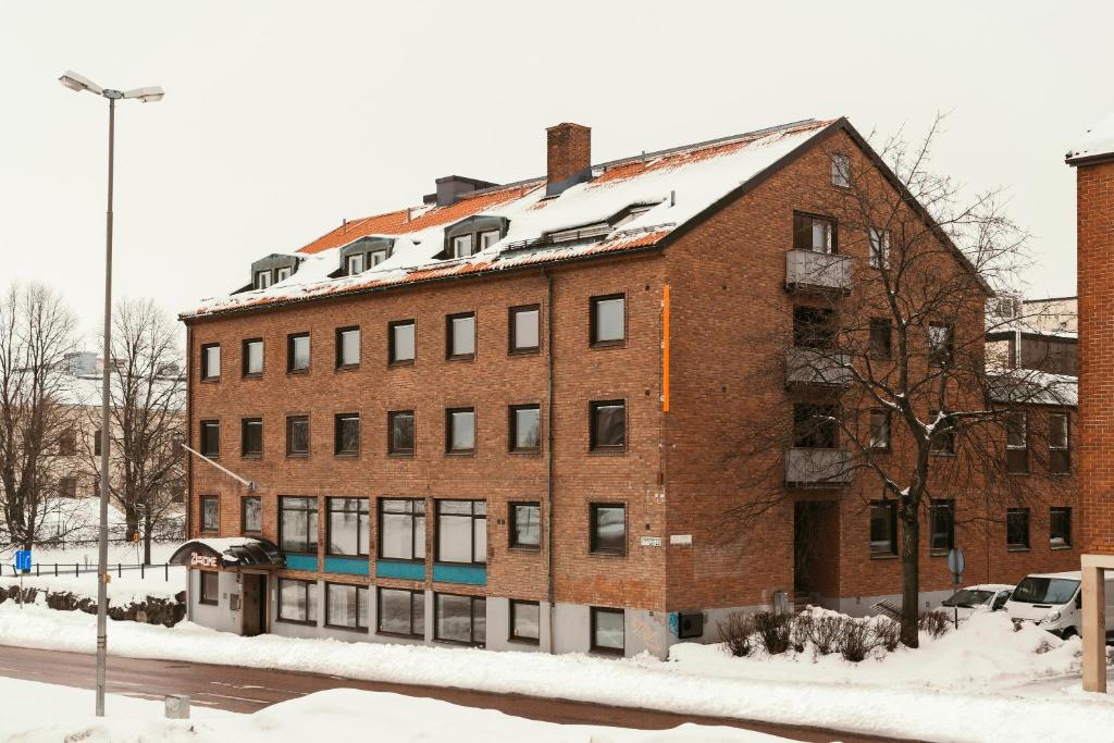 2Home Hotel Gävle v zimě