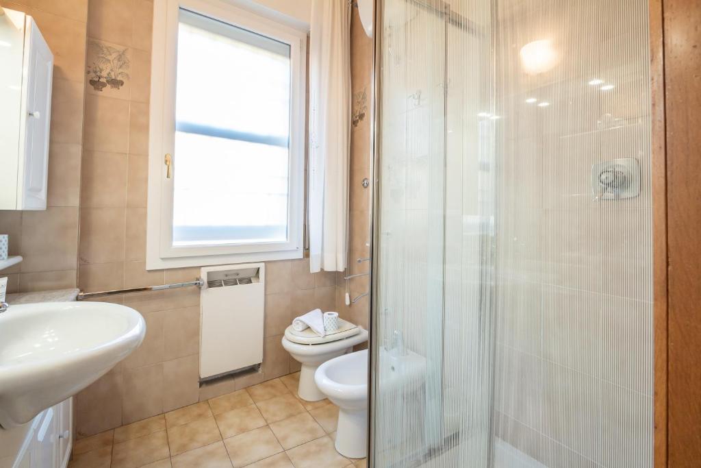 Koupelna v ubytování Realkasa Montagnola Apartment