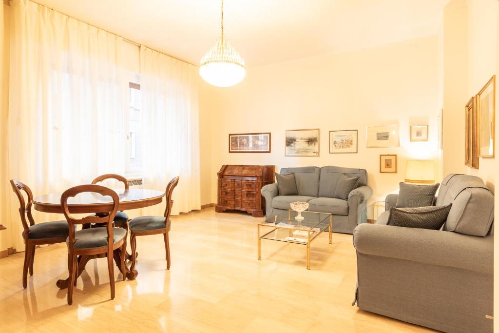Posezení v ubytování Realkasa Montagnola Apartment