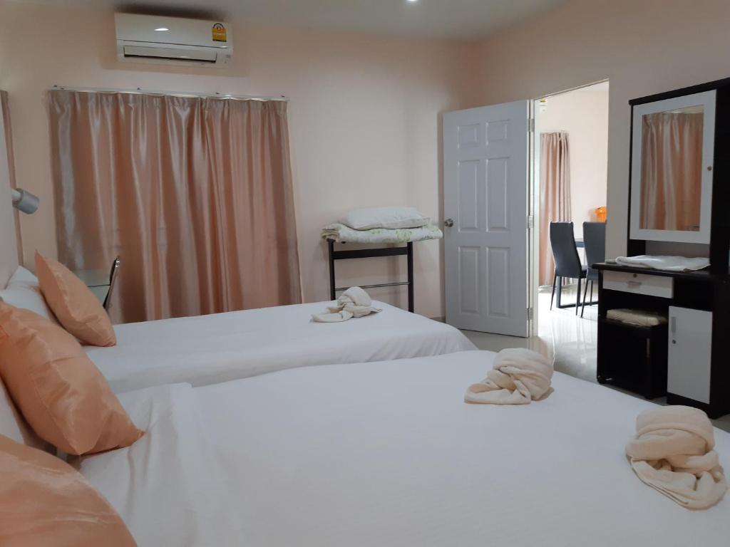 Postel nebo postele na pokoji v ubytování Connect Apartment