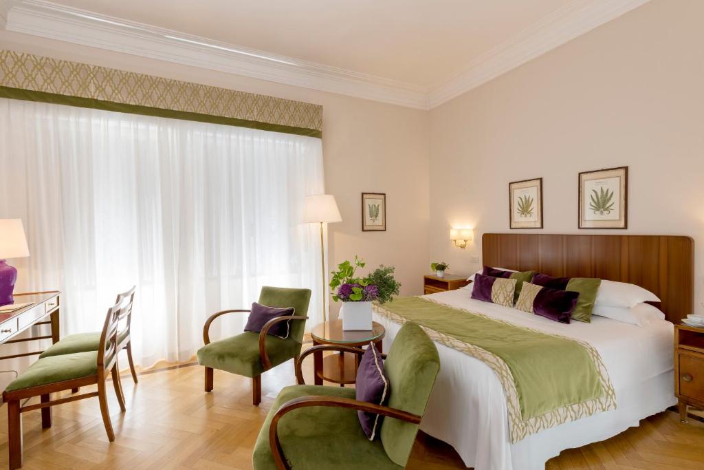 Postel nebo postele na pokoji v ubytování Bettoja Hotel Atlantico