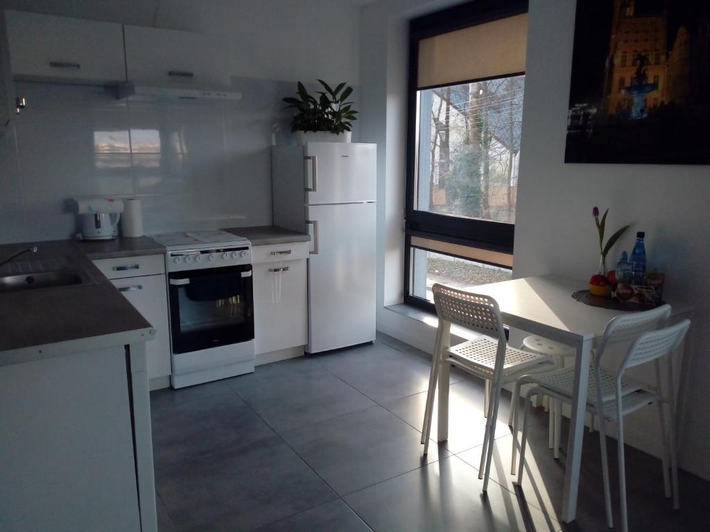 Kuchyňa alebo kuchynka v ubytovaní Villa Centrum
