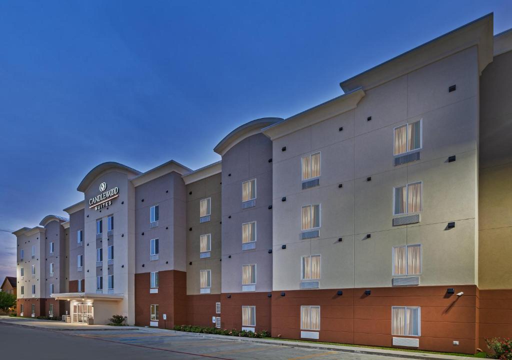 a rendering of the front of a hotel at Candlewood Suites - Houston - Pasadena, an IHG Hotel in Pasadena