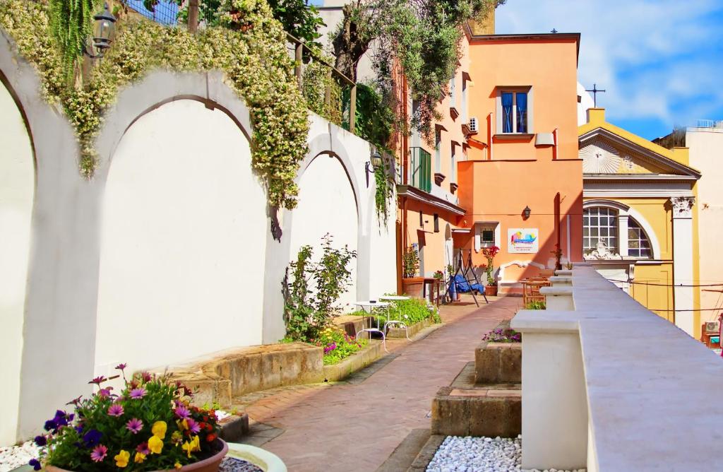 Zahrada ubytování Il Borghetto Apartments & Rooms