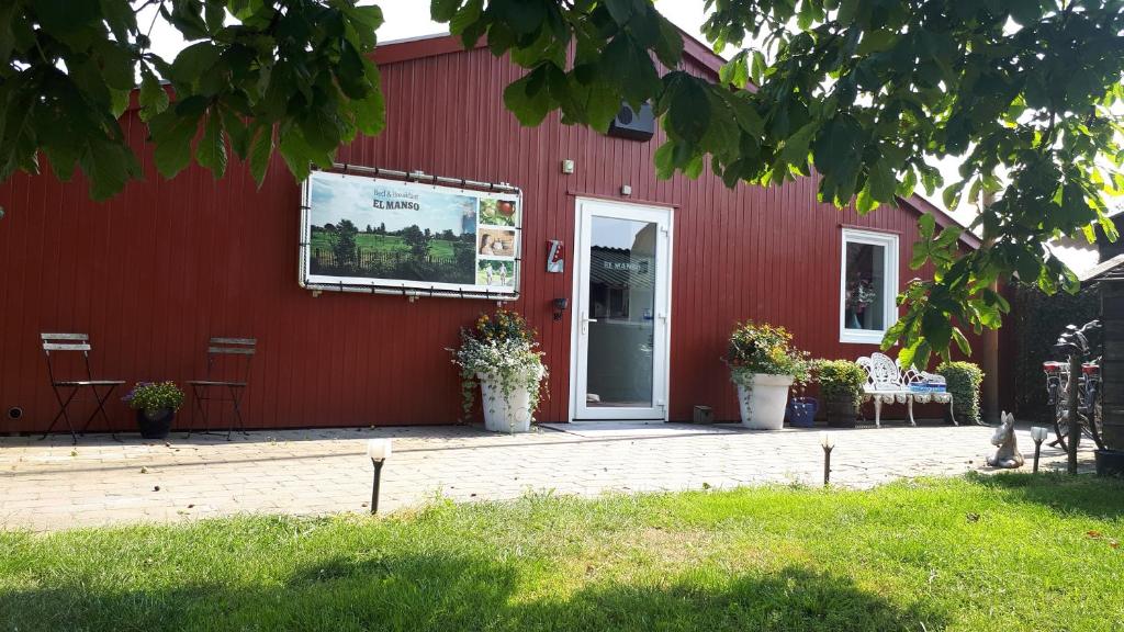 Zahrada ubytování Bed & Breakfast El Manso