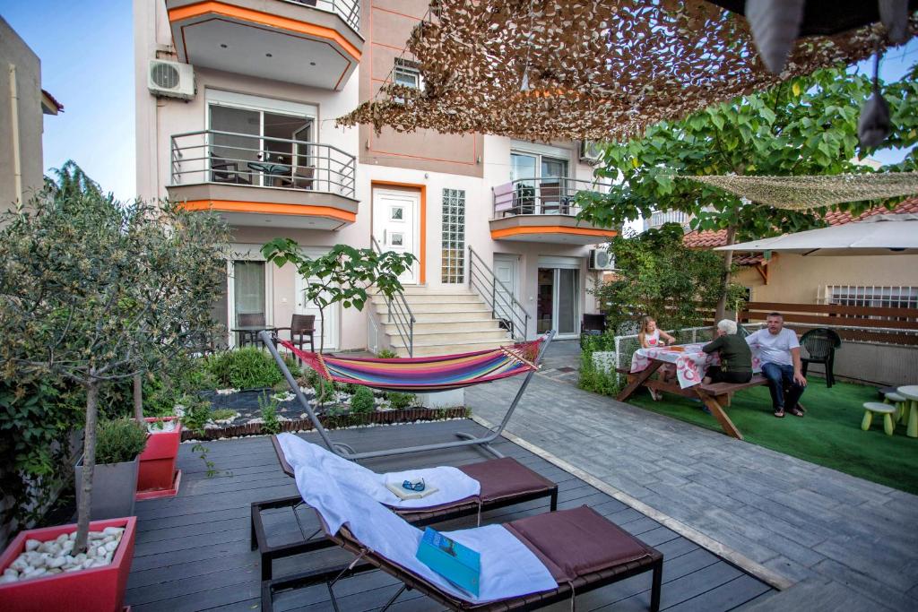 Zahrada ubytování ILIDA apartments