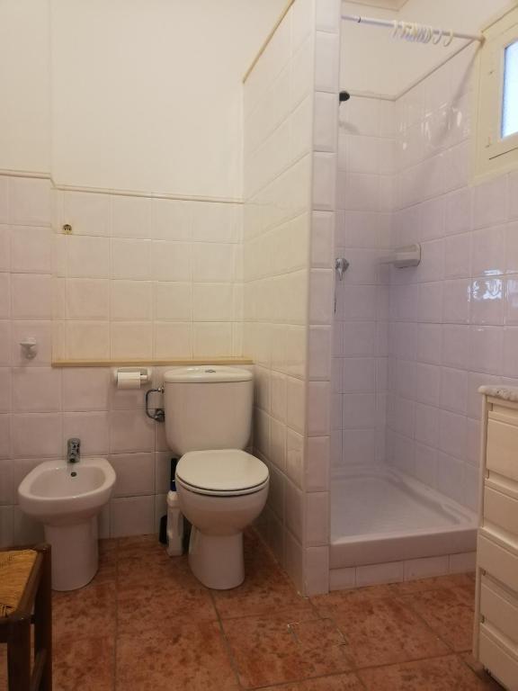 Koupelna v ubytování Apartamentos Turísticos La Solana
