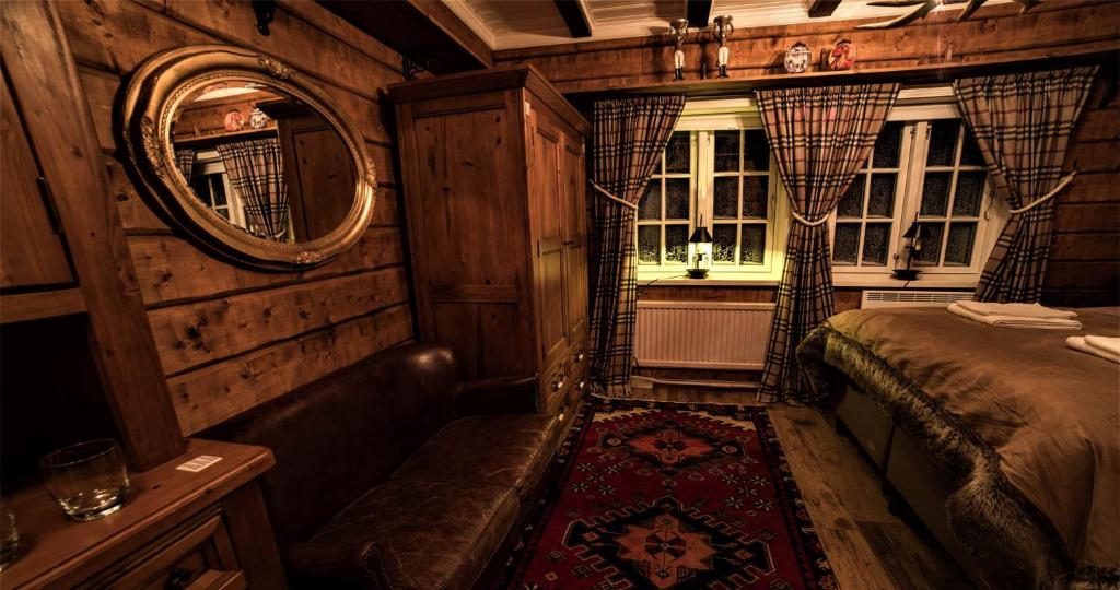 Гостиная зона в Skarvruets Högfjällshotell