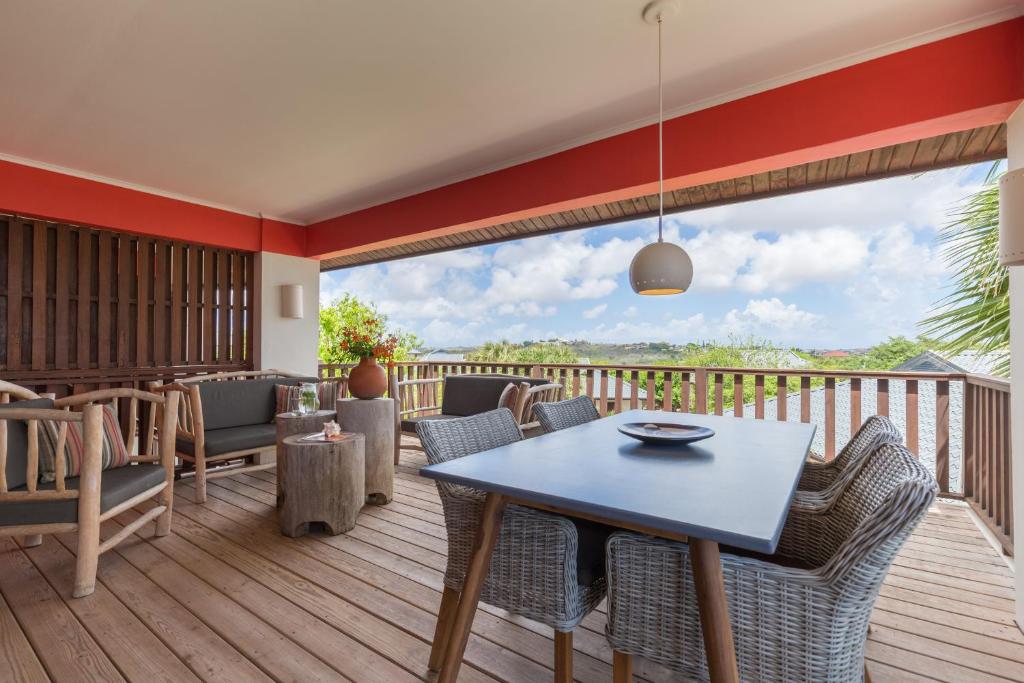 Balkón nebo terasa v ubytování Morena Resort