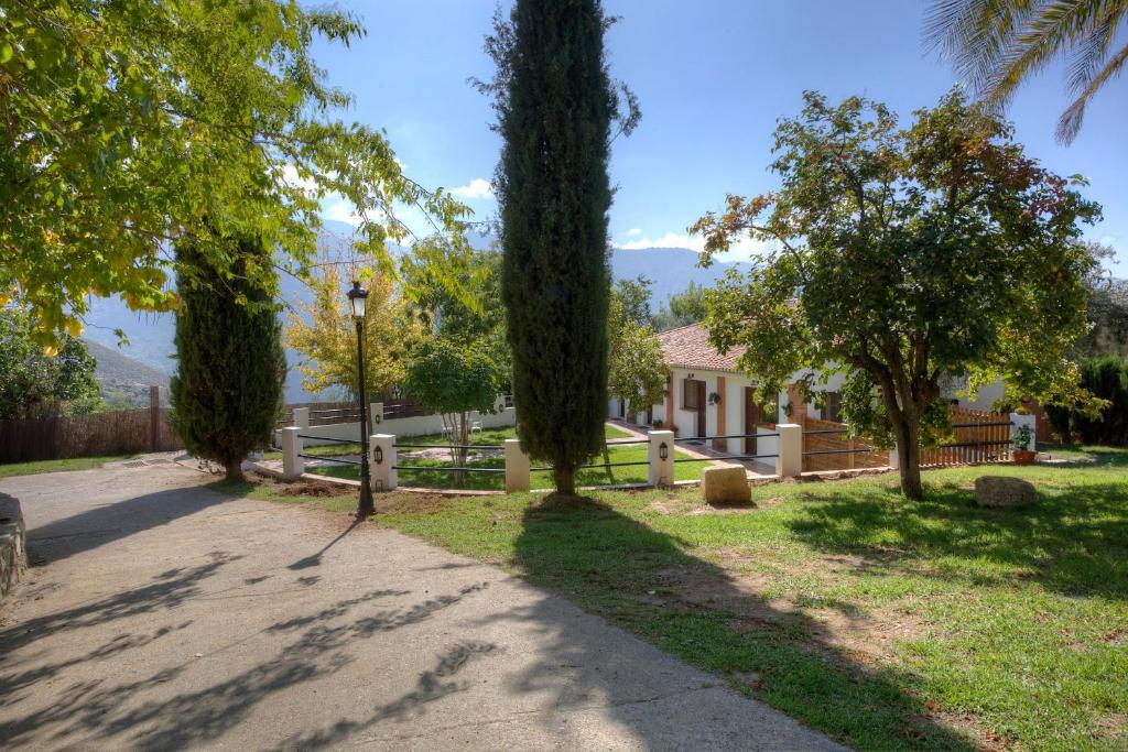 Zahrada ubytování Casa Rural Alba Montis