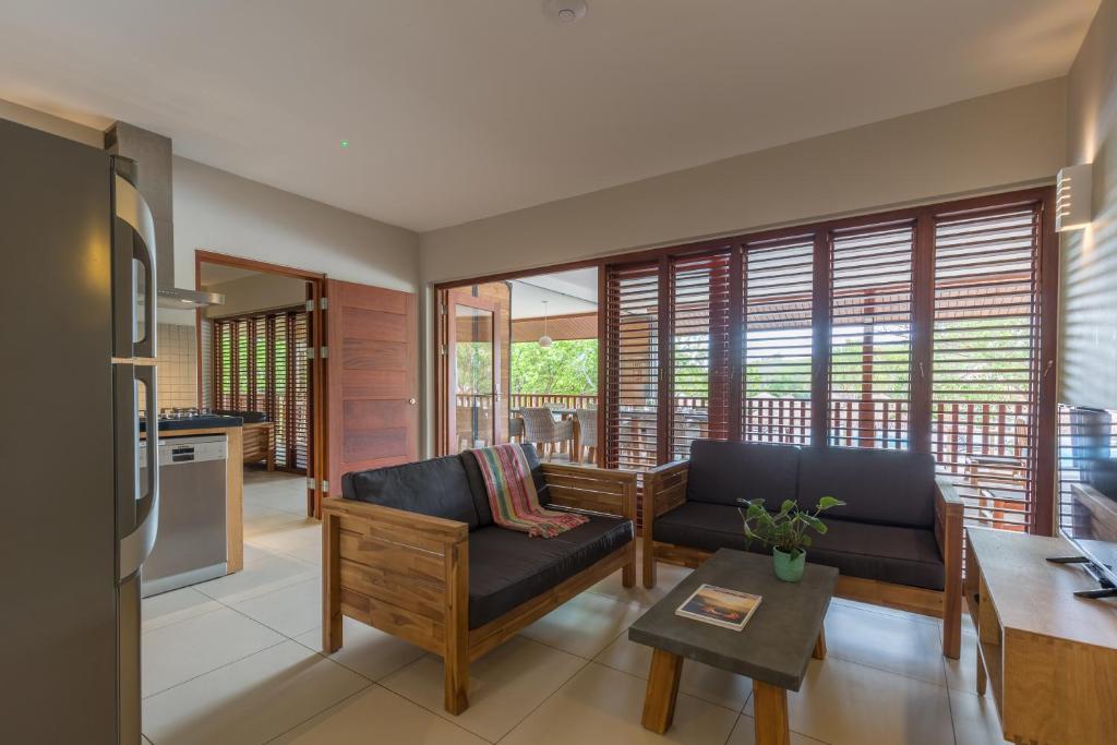 Posezení v ubytování Morena Resort