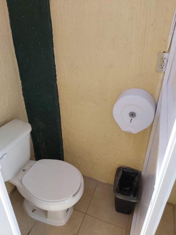 Koupelna v ubytování Hostal Guadalajara