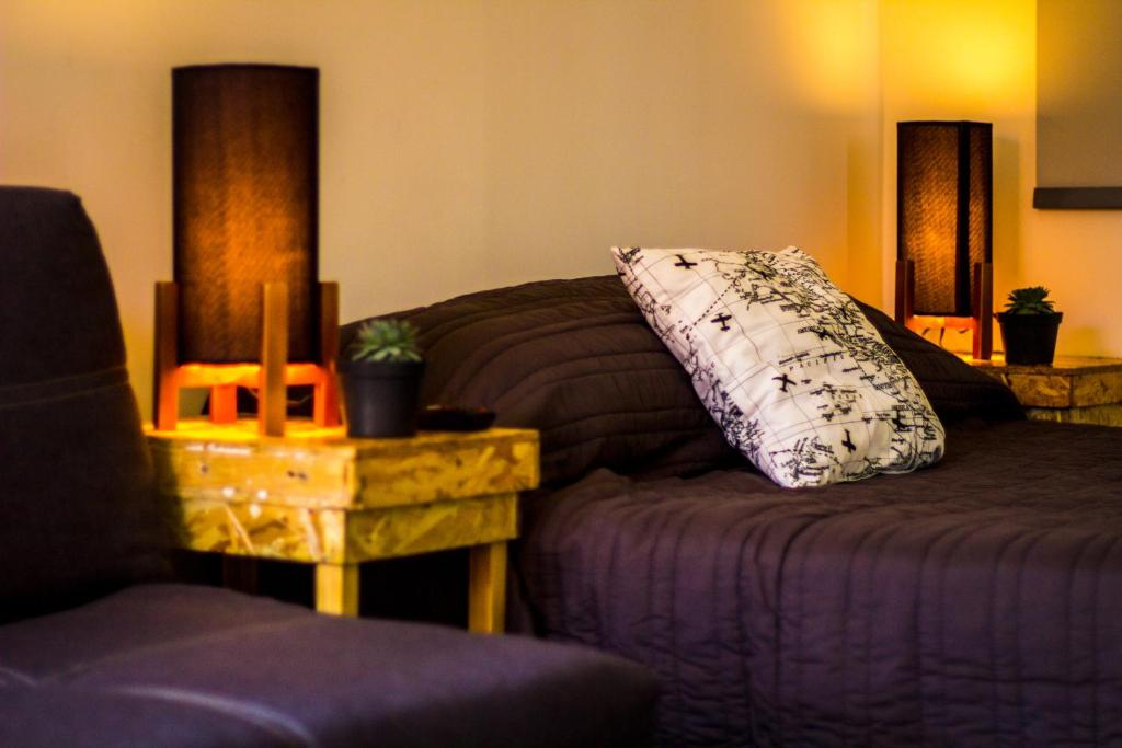 Posezení v ubytování Hostal Hidalgo