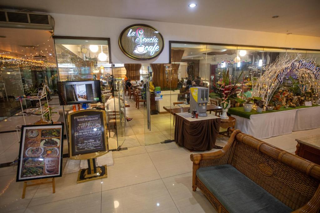 Posezení v ubytování Hotel Essencia